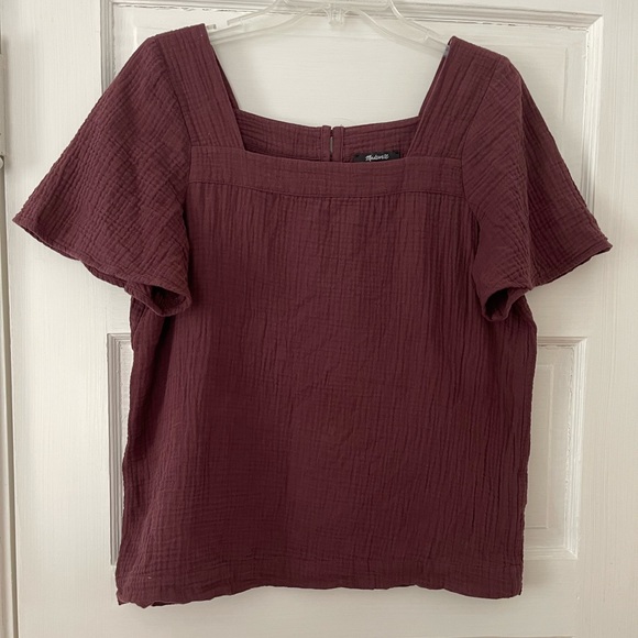 Madewell Square Neck Top - Picture 6 of 7